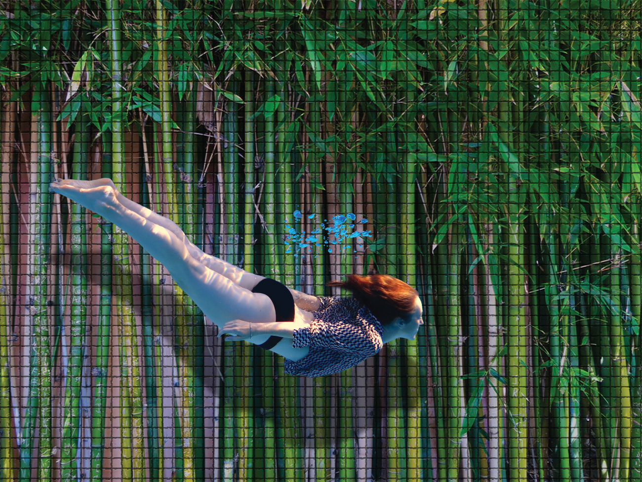 Fabric swimming