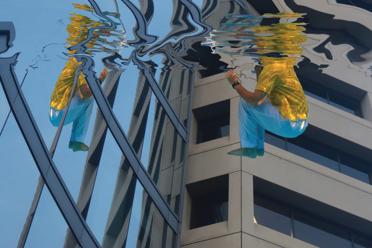 Fabric swimming