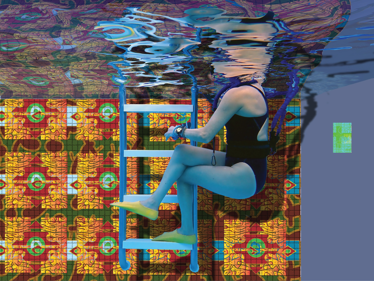 Fabric swimming