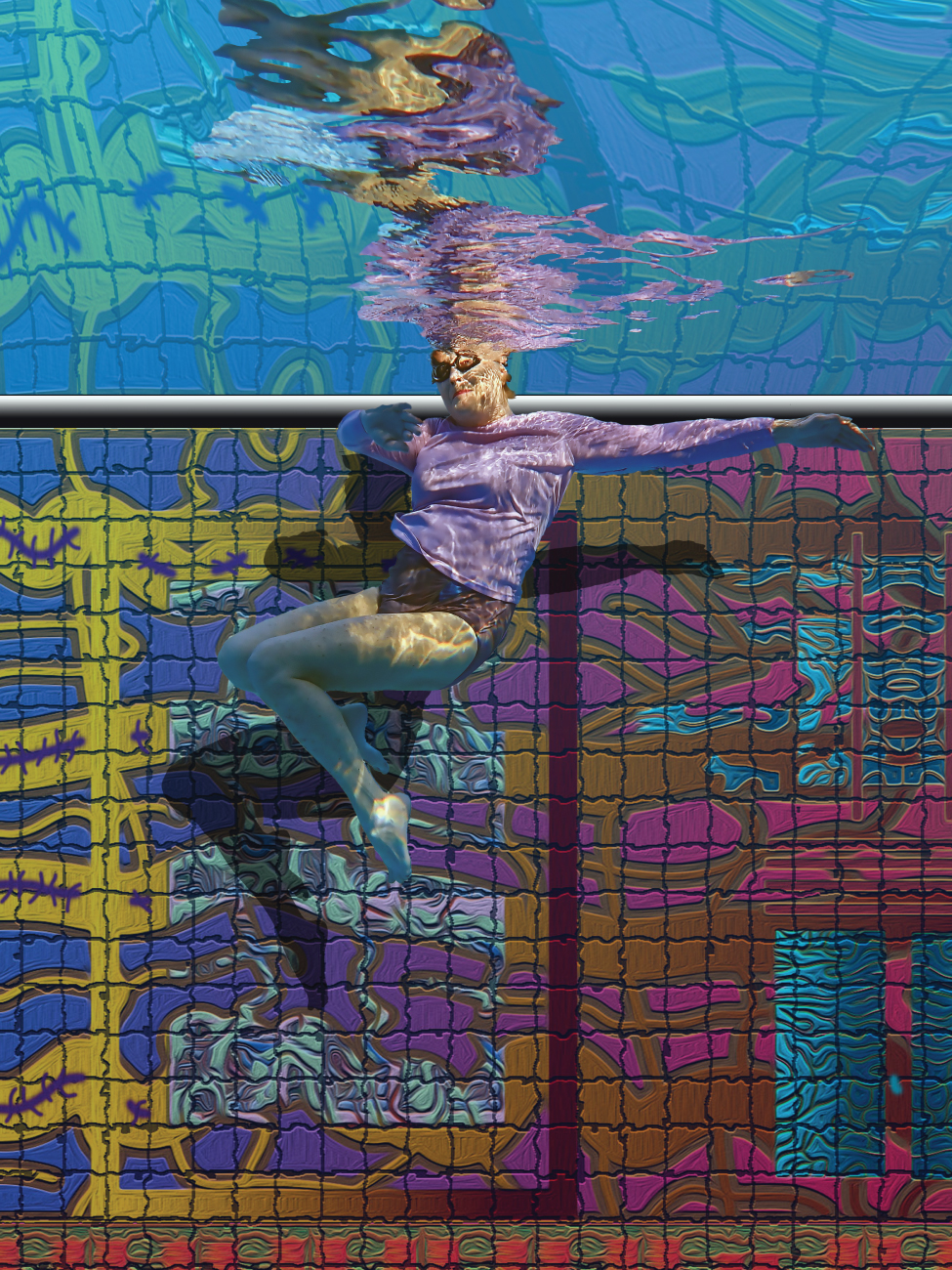 Fabric swimming