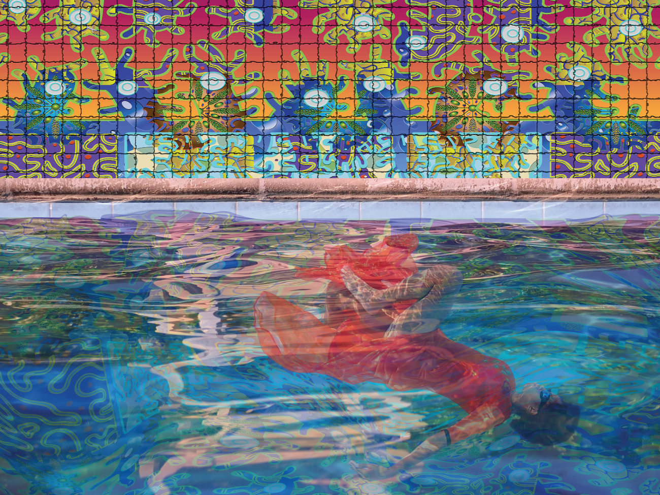 Fabric swimming
