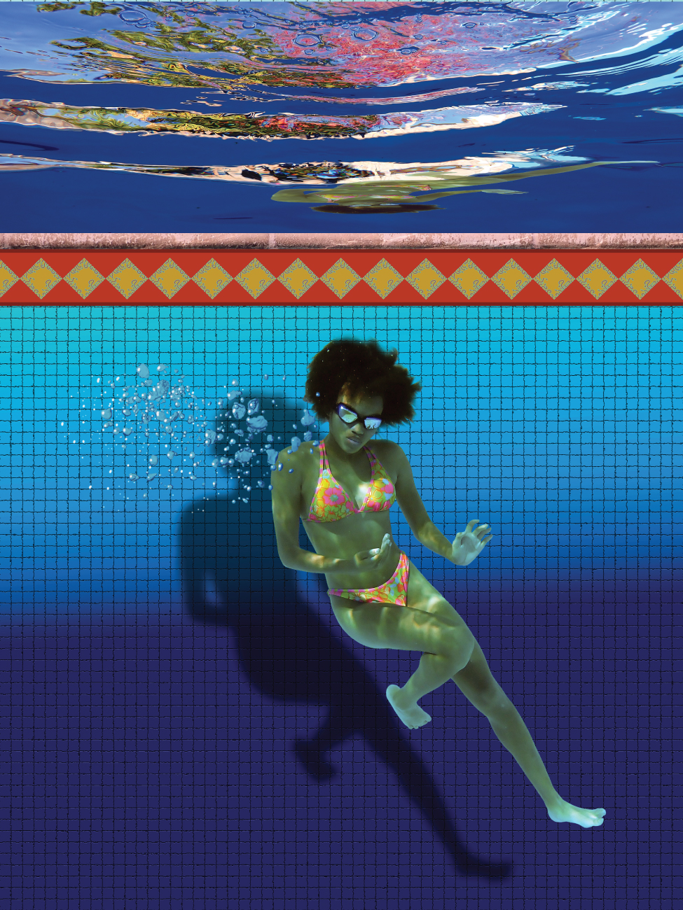 Fabric swimming