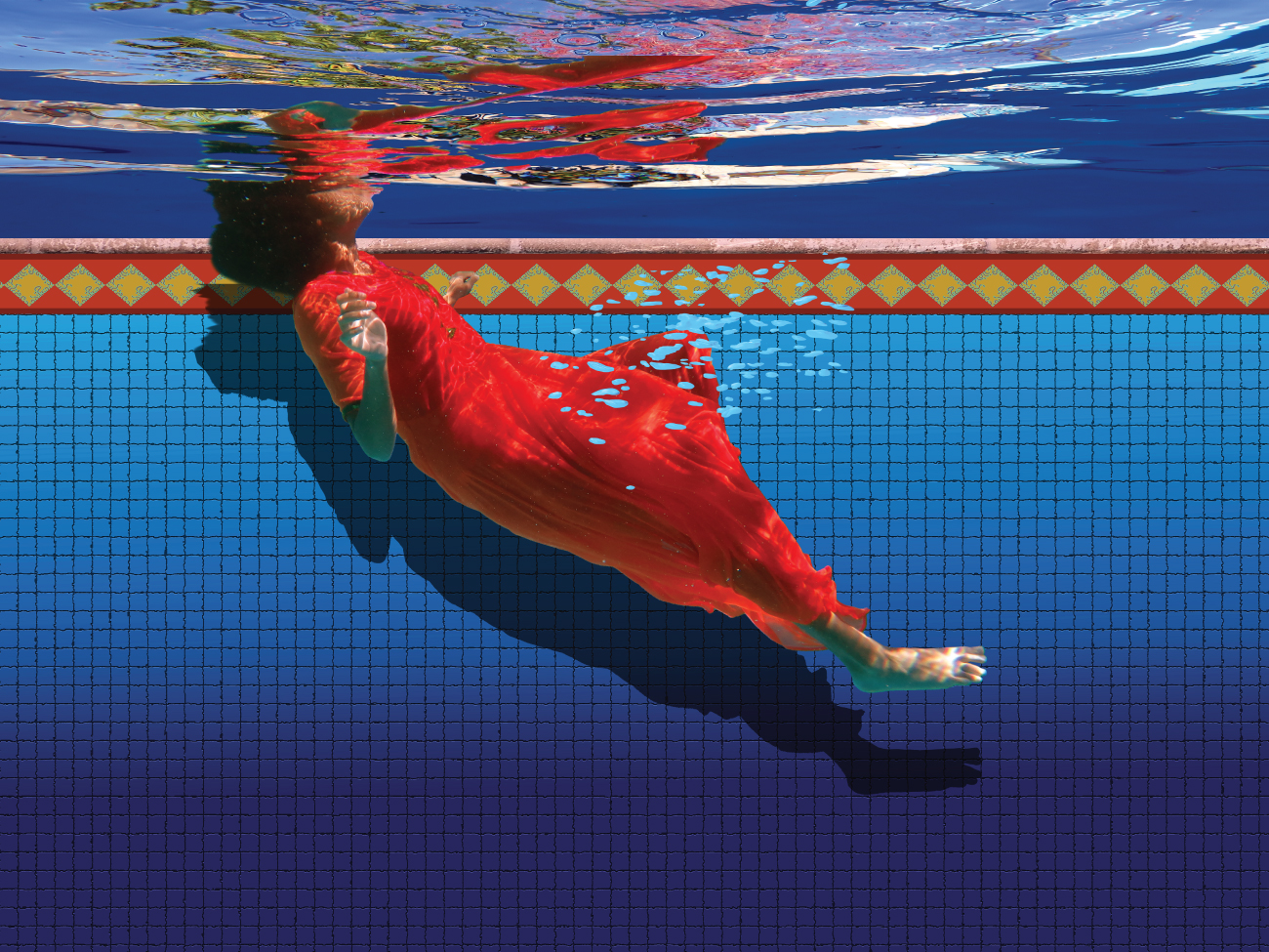 Fabric swimming