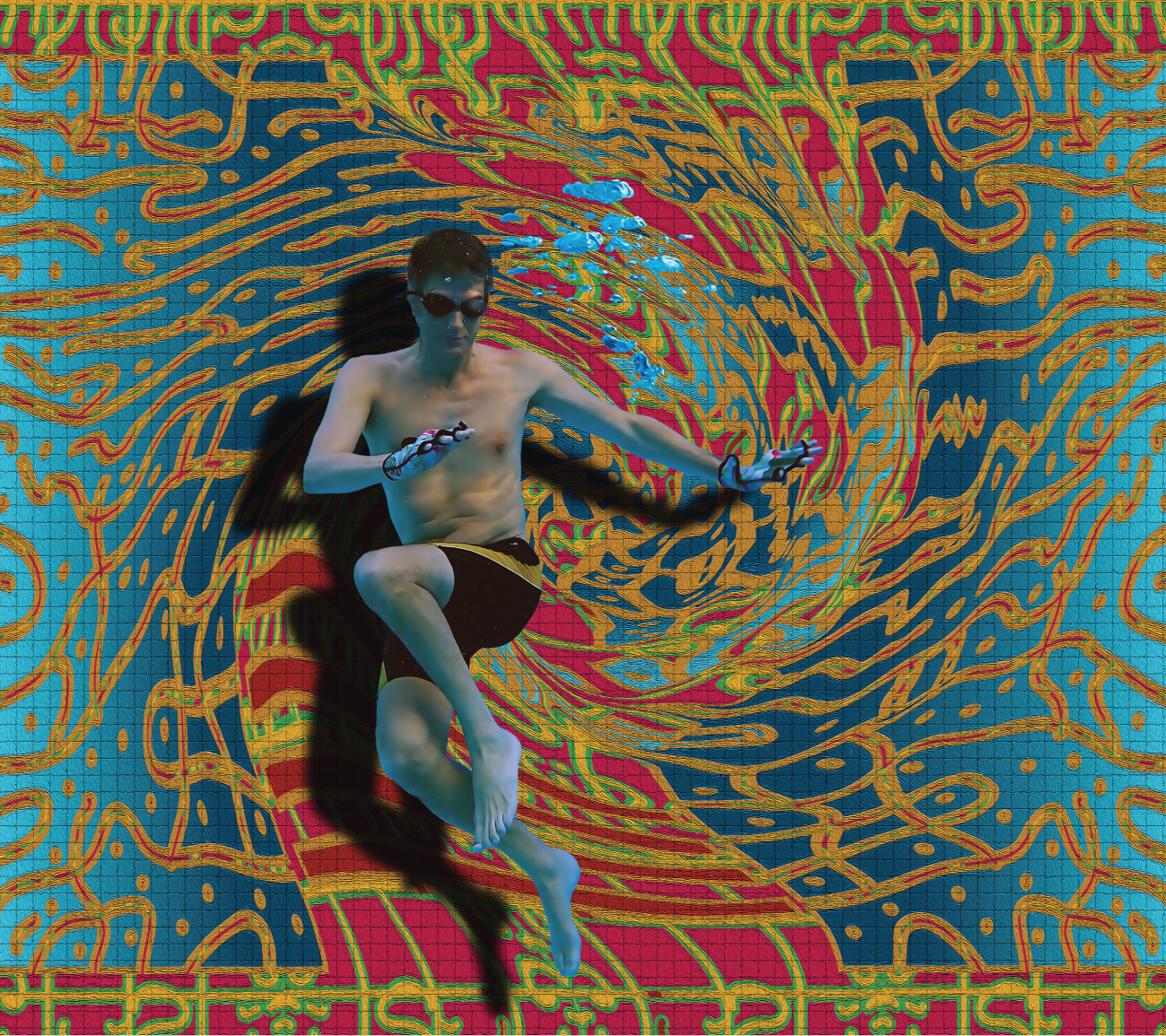 Fabric swimming