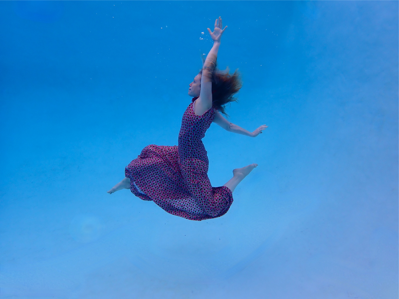 Fabric swimming