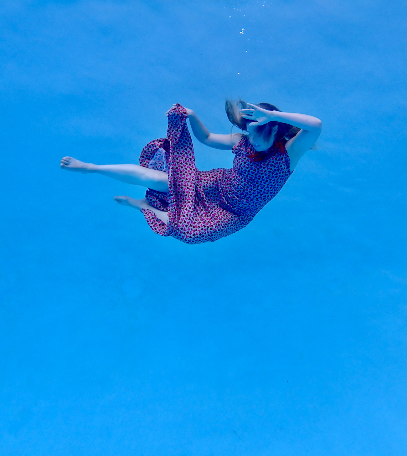 Fabric swimming
