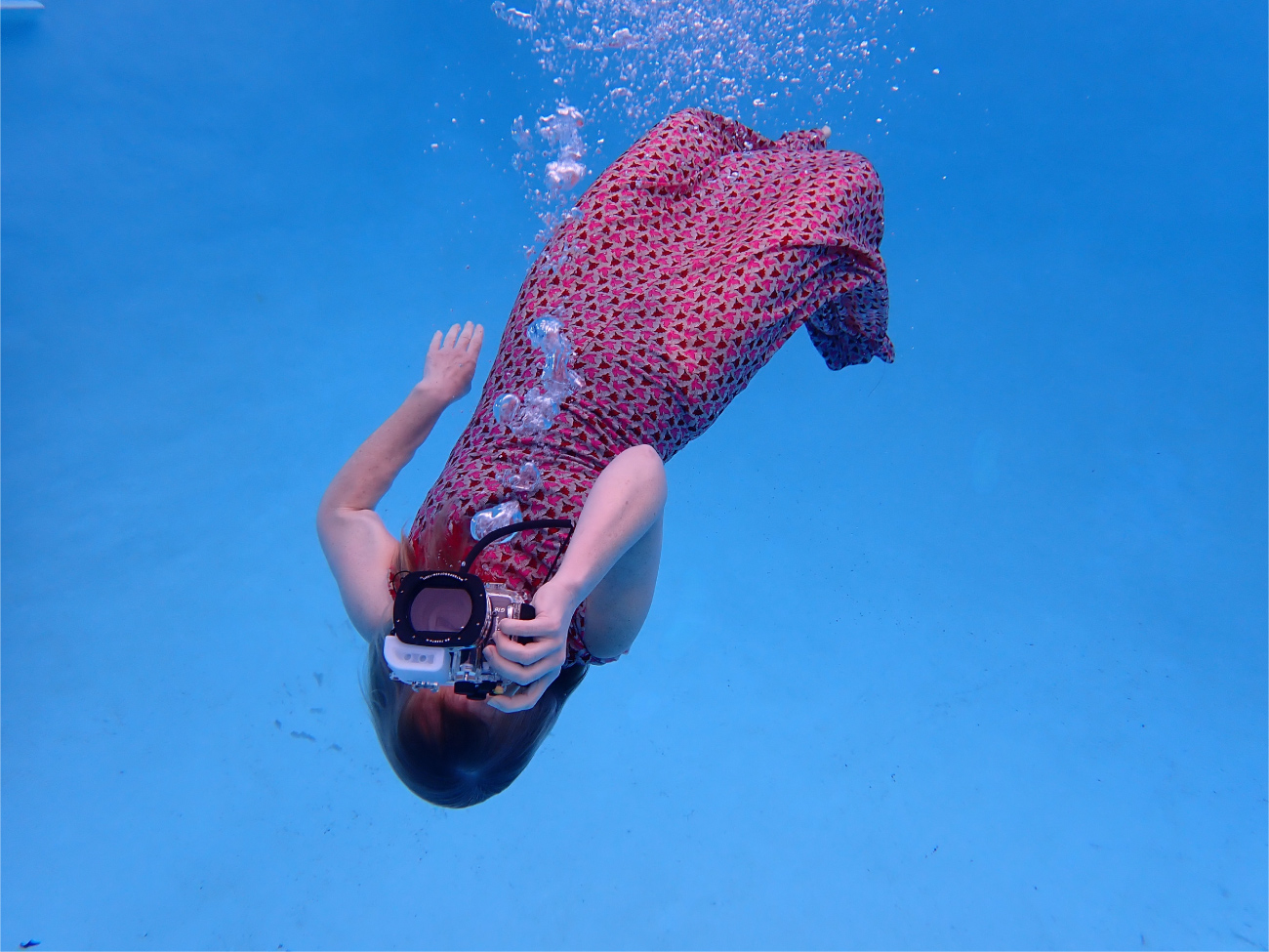 Fabric swimming