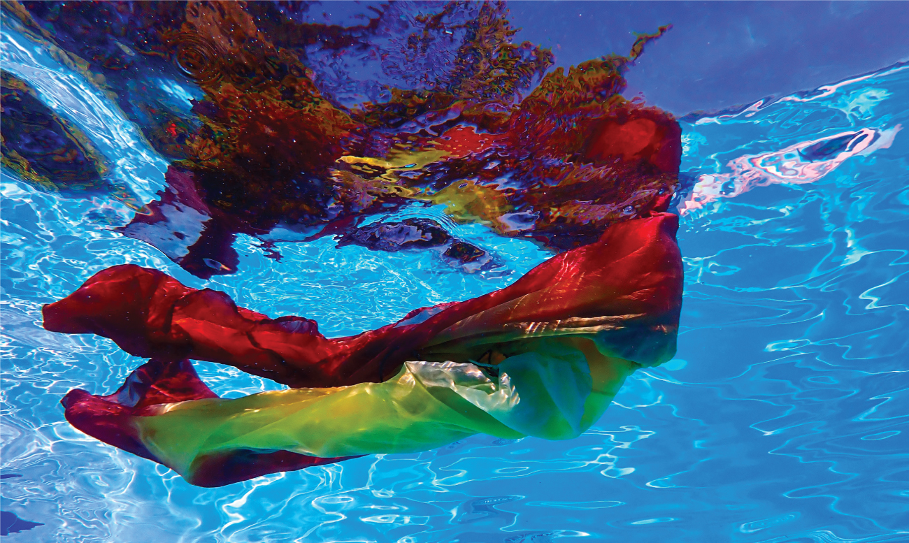 Fabric swimming
